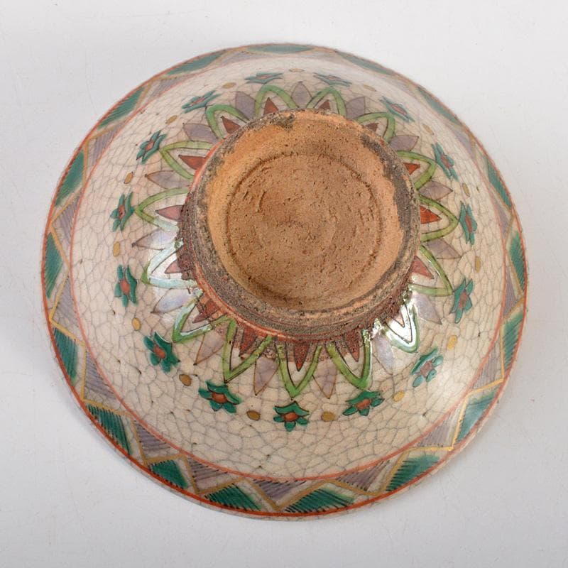 色絵金彩 花文 盃 酒盃 合わせ箱 M 6405