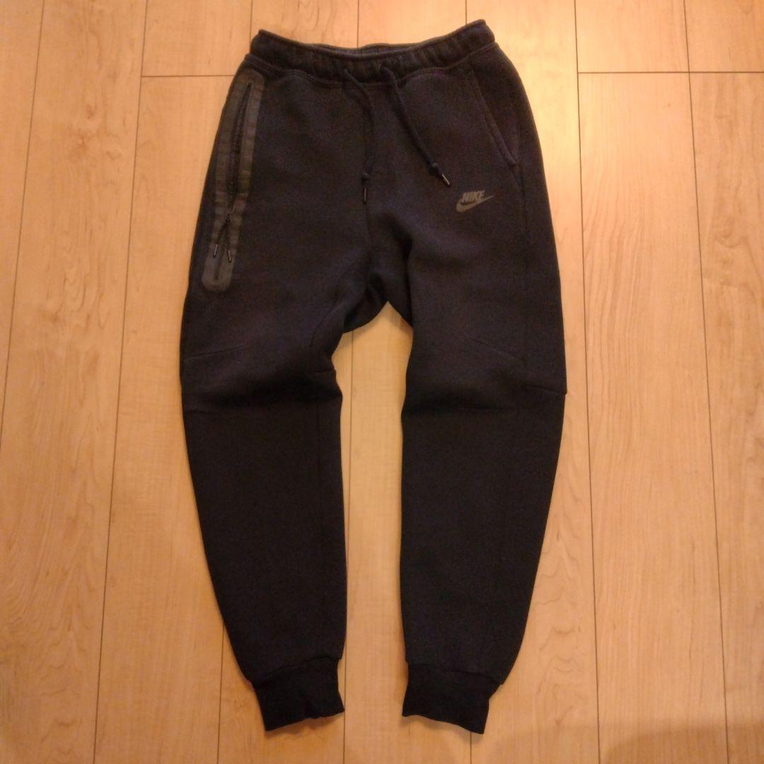 美品NIKE テックフリース 黒 セットアップ上M下S 国内正規新品購入