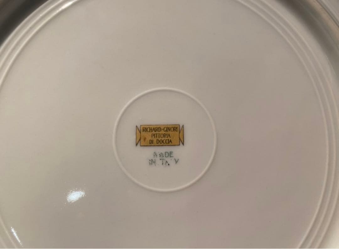 ジオ ポンティ サーカス プレート リチャード ジノリ 美術品