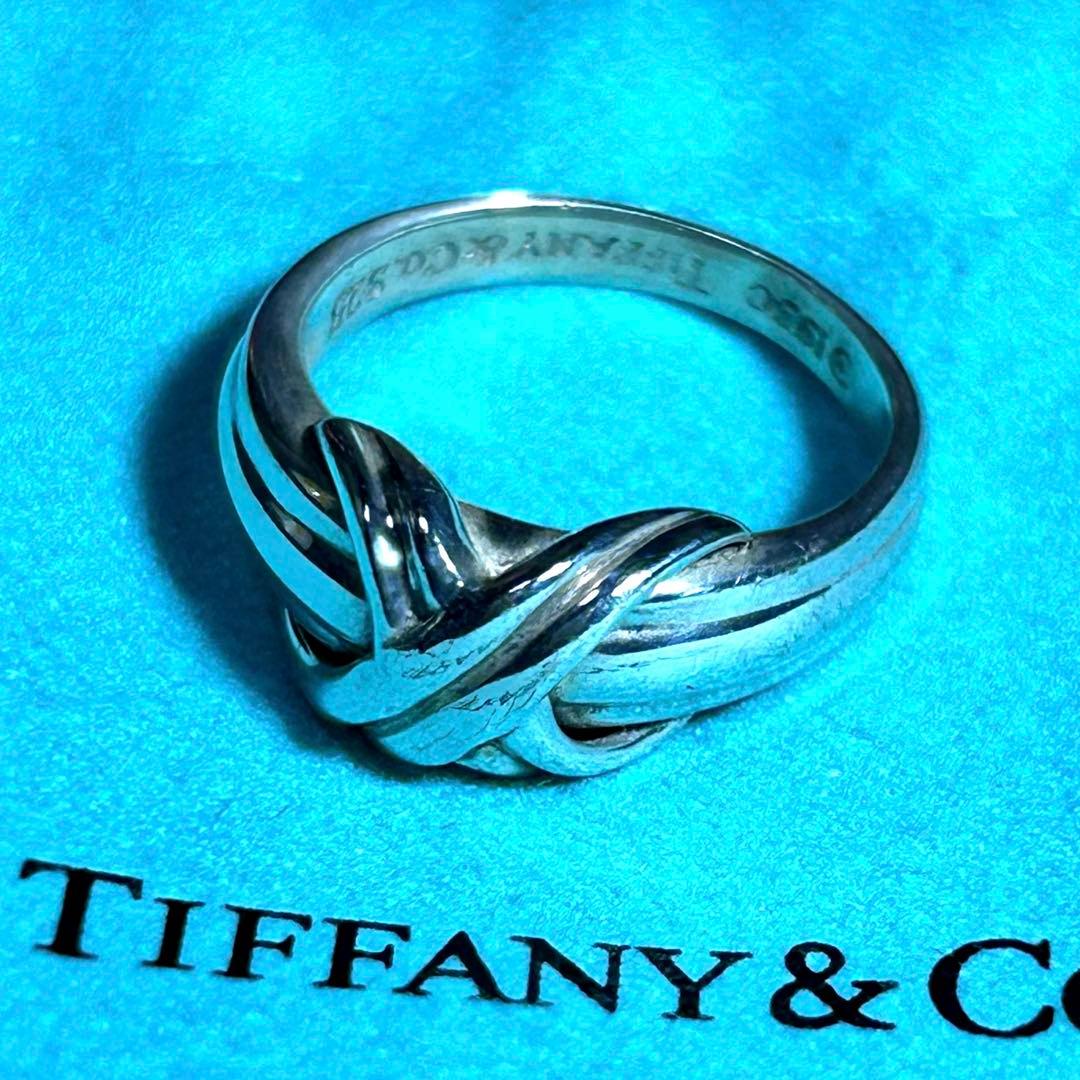 Tiffany ティファニー シグネチャー クロス リング 10号