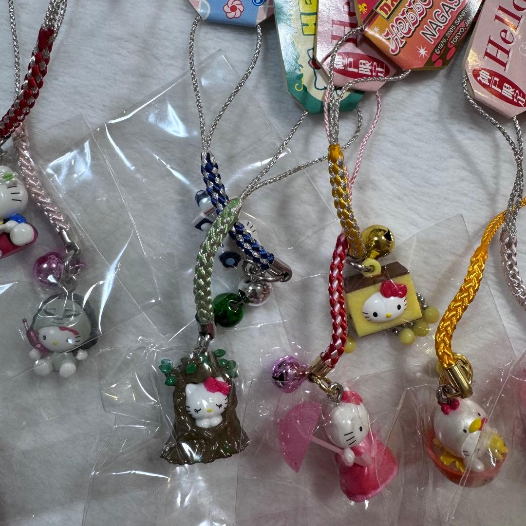 ハローキティ ご当地ストラップ　 60点セット