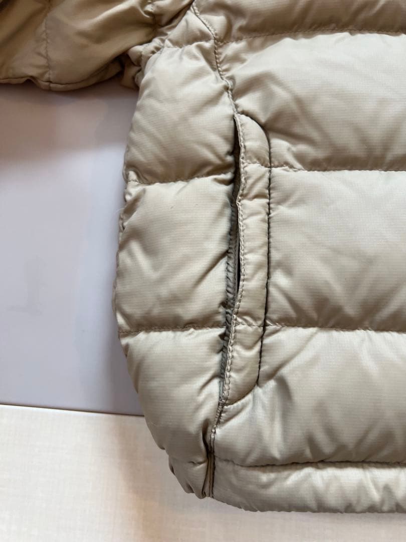 THE NORTH FACE ベージュ ダウンジャケット　90cm