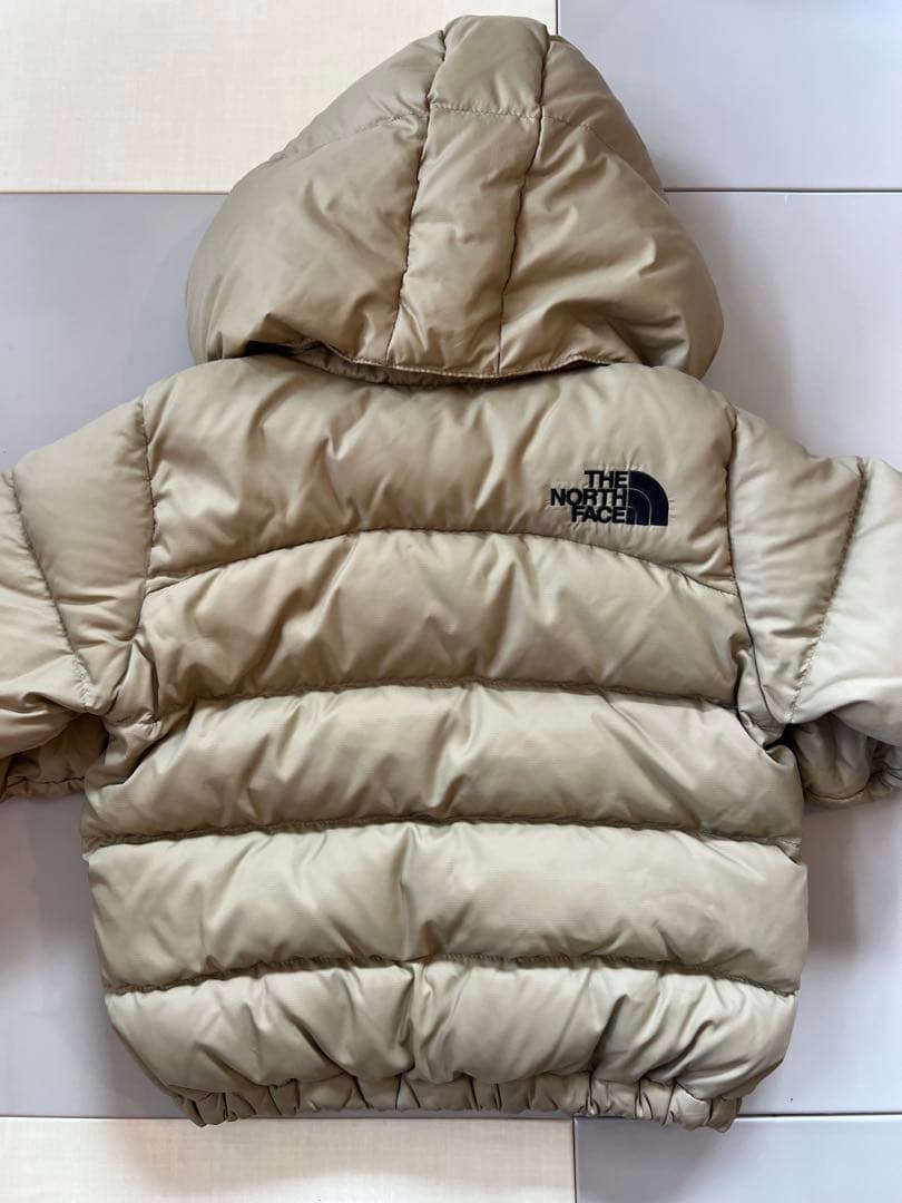 THE NORTH FACE ベージュ ダウンジャケット　90cm