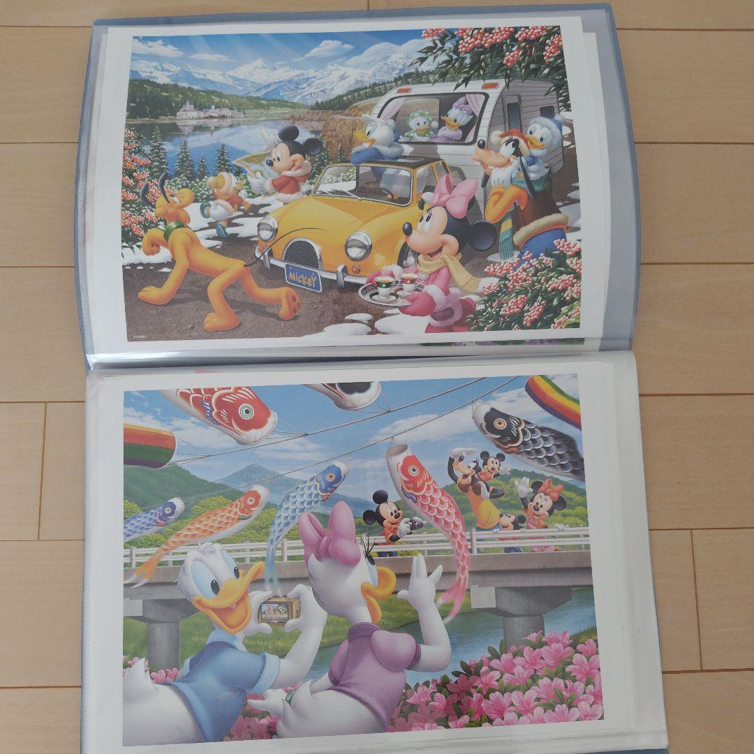 額縁付き】ディズニーキャラクター アートコレクション 読売新聞 額絵