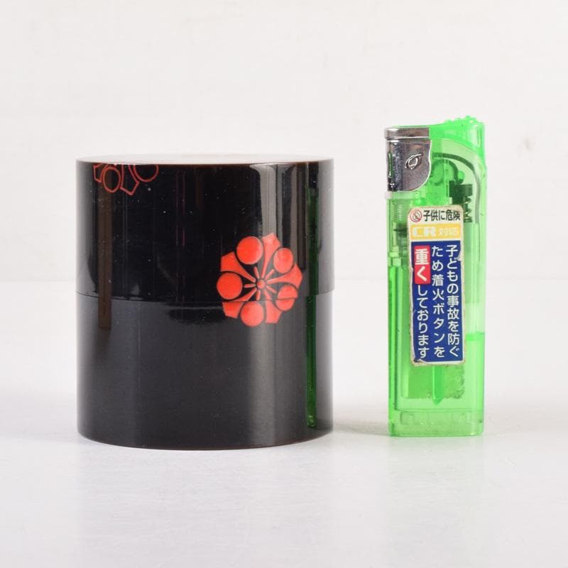 茶道具 山中塗 道場宗廣作 梅蒔絵 中次 共箱 V 8326 - メルカリ