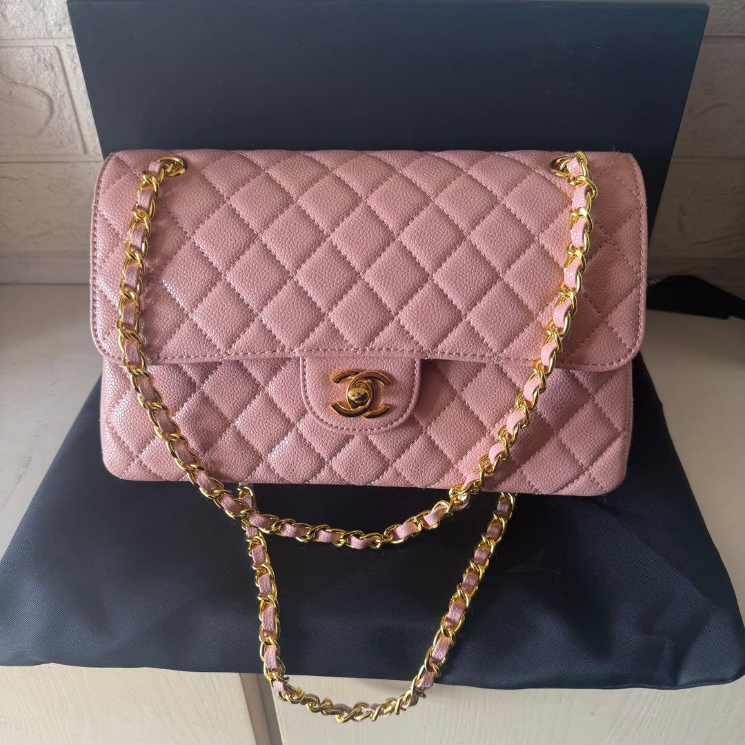 ピンク キルティング ショルダーバッグ - メルカリ