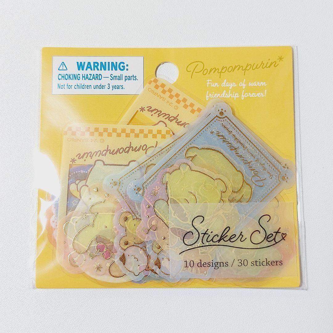 ❤本日限定おまけ付き❤ポムポムプリン　チームプリン　バッグ　ステッカーセット