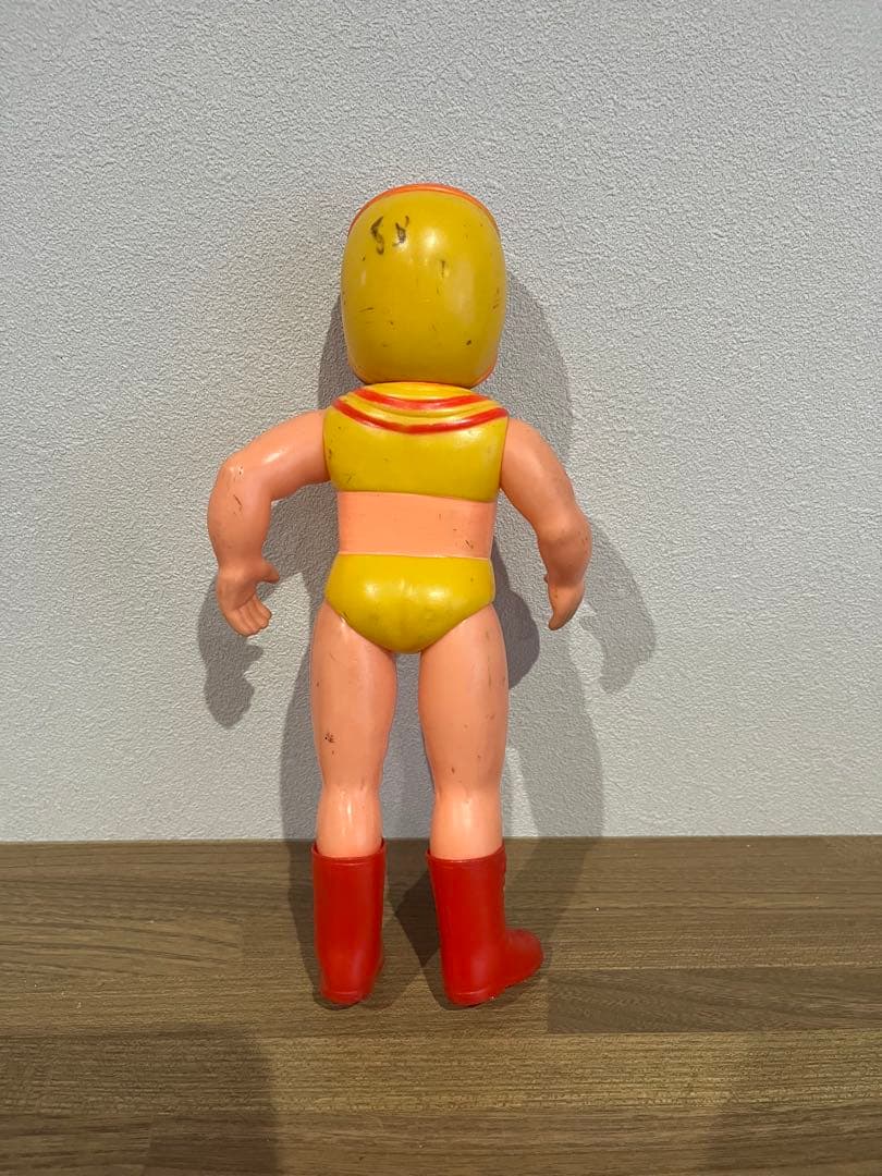 【当時物】中嶋製作所 タイガーマスク ソフビ ユニバーサルマスク 昭和レトロ