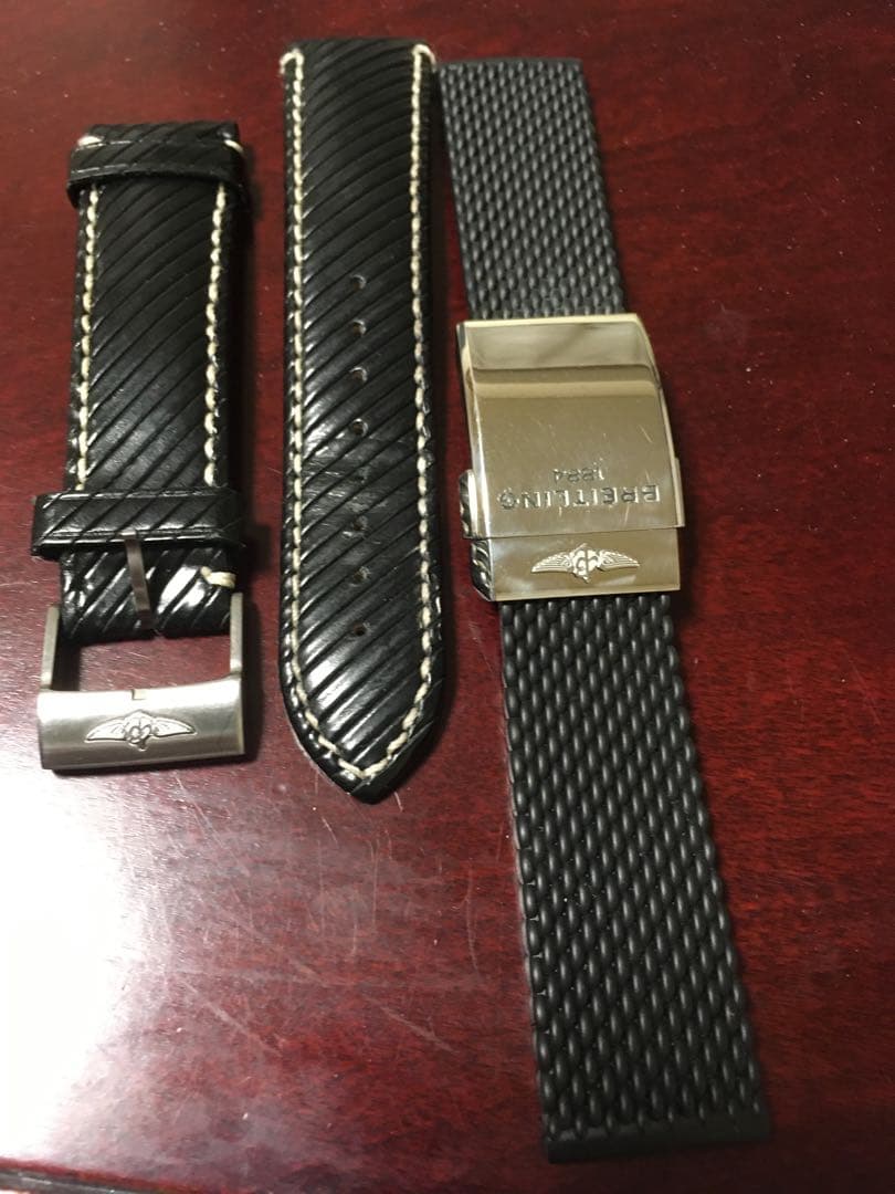 ブライトリング ラバーベルト Dバックル 尾錠 純正 22-20