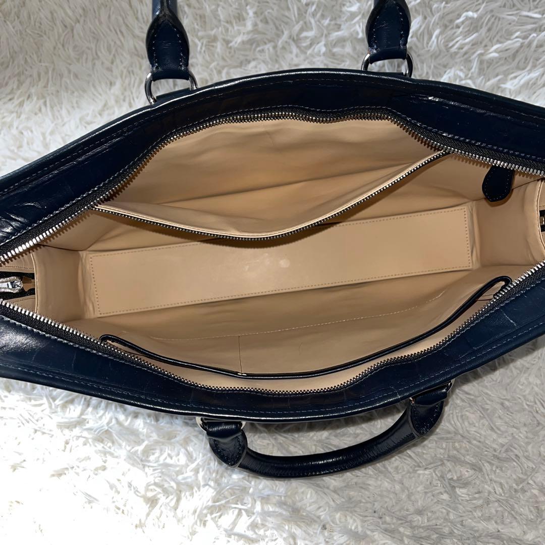 未使用✨ウォームクラフツマニュファクチャー　ブリーフケース　ホースハイド