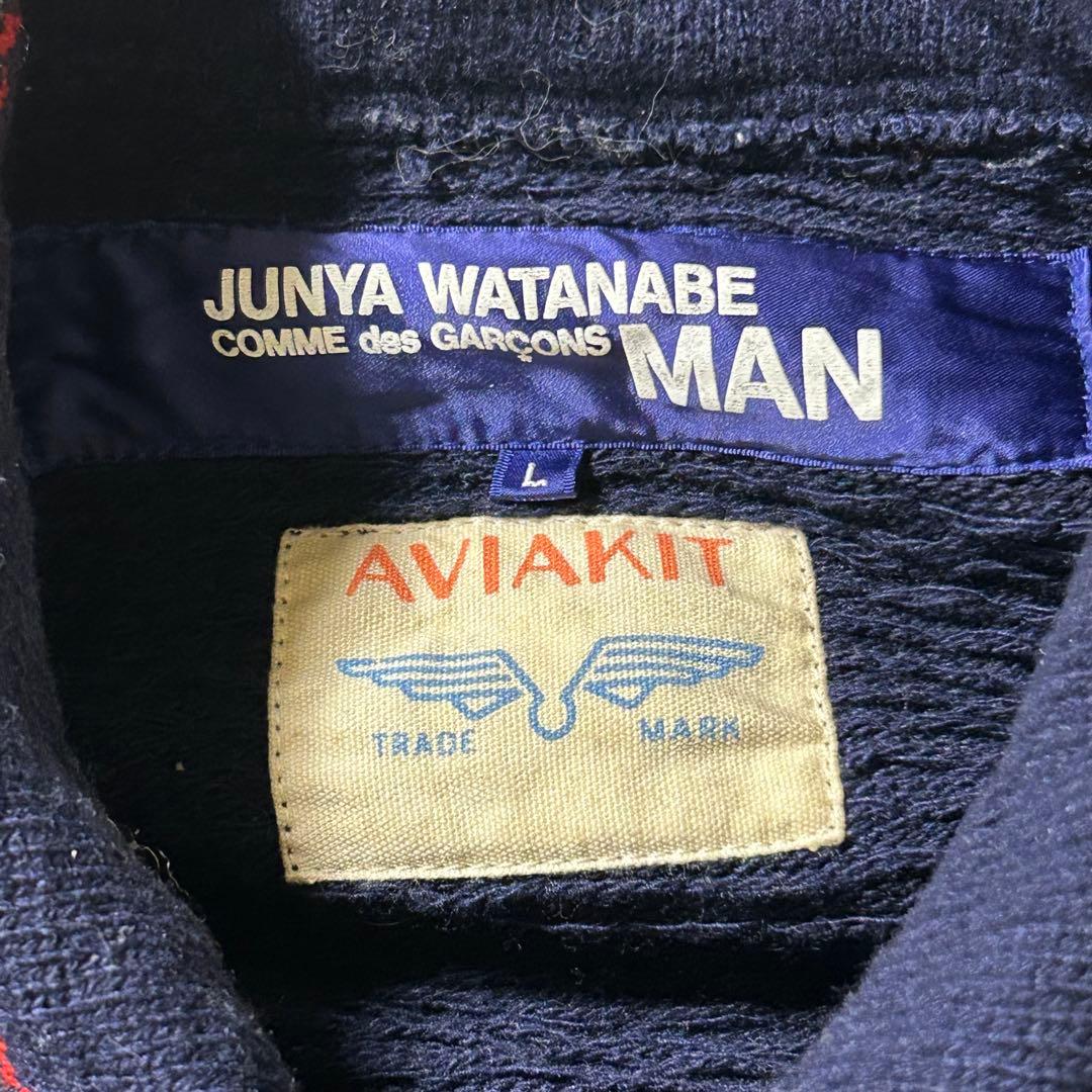 junya watanabe manルイスレザー　ニットライダース　セットアップ