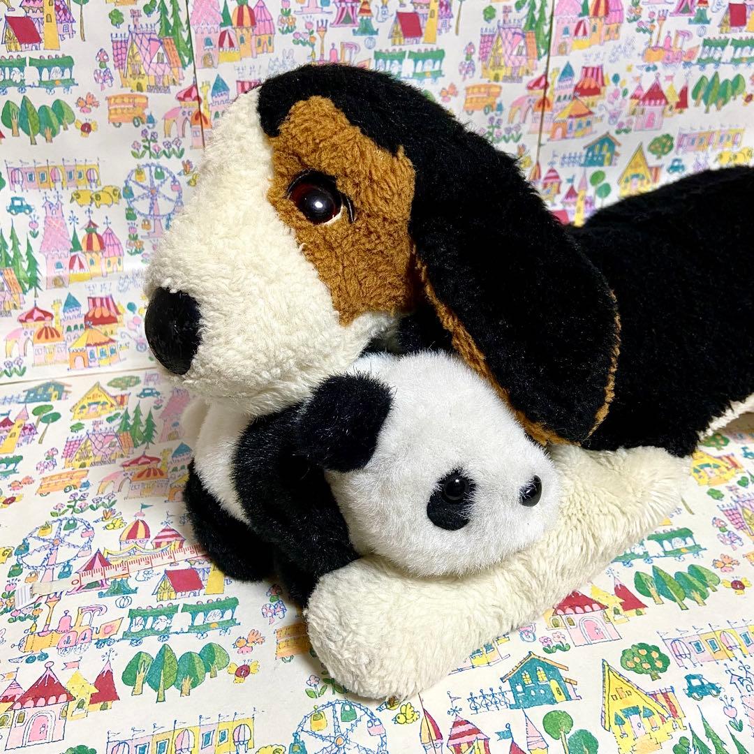 昭和レトロ オリエンタルトーイ ビーグル犬 くったり くたくた