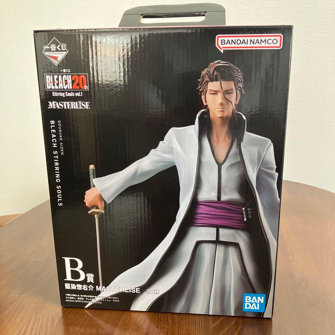 一番くじ BLEACH B賞 藍染惣右介 MASTERLISE フィギュア - メルカリ