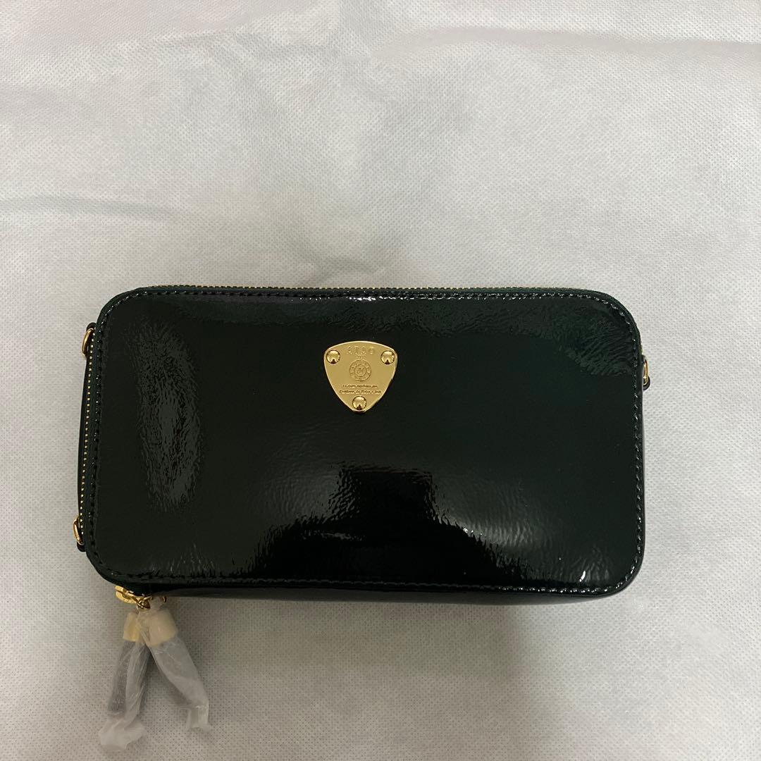 【新品】ATAO アミュレット　スマホショルダー　エメラルドグリーン