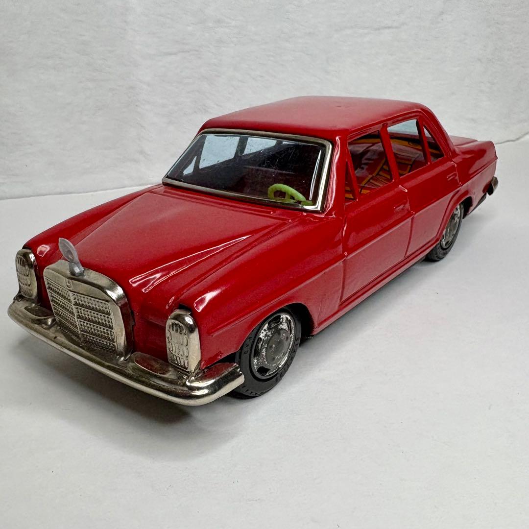 ヨネザワ メルセデスベンツ セダンカー 当時モノ ブリキ モデルカー 激レア