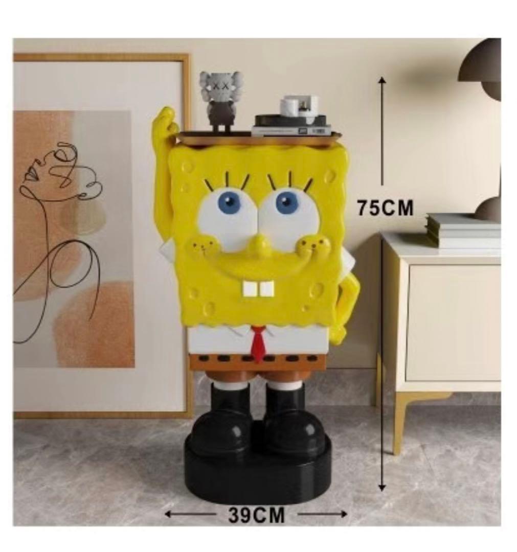 スポンジボブ イカルゴ パトリック君 特大インテリア フィギュア