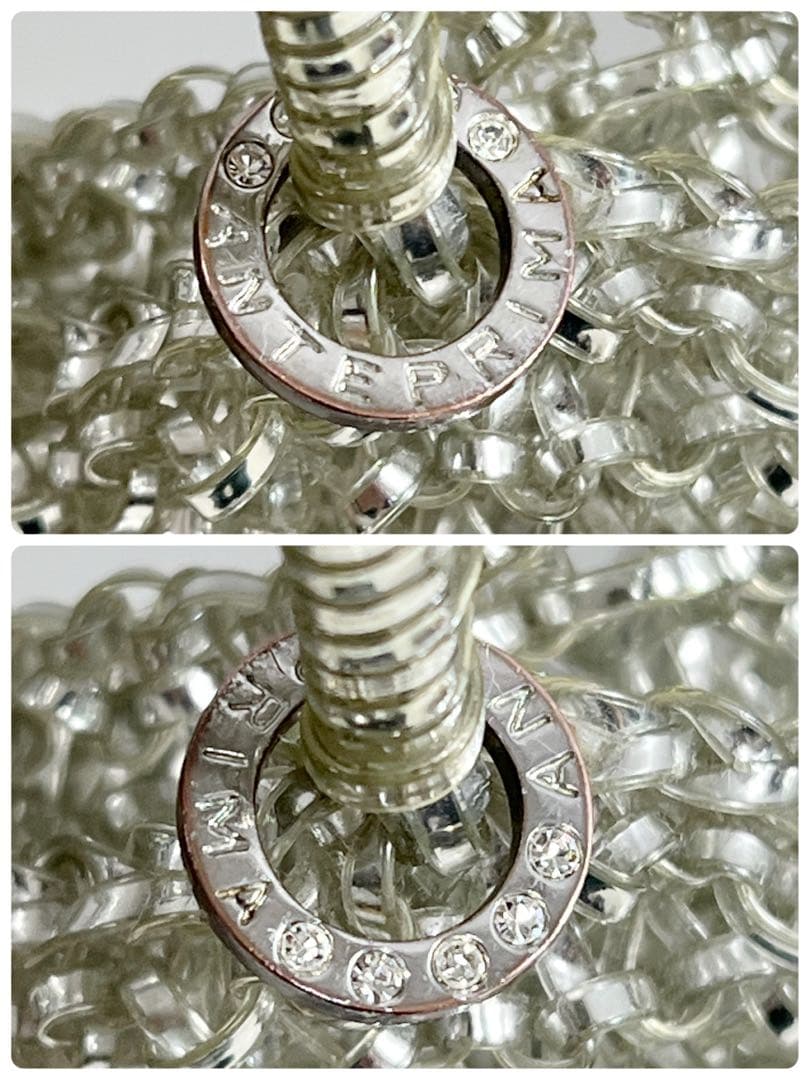 【美品 人気】 ANTEPRIMA ワイヤーバッグ スタンダードスクエア ラージ