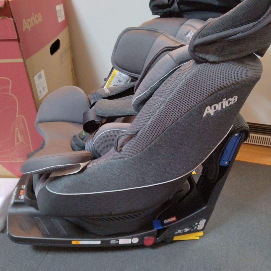 ✨極美品✨アップリカ　チャイルドシート　クルリラプレミアムAB プレミアムグレー