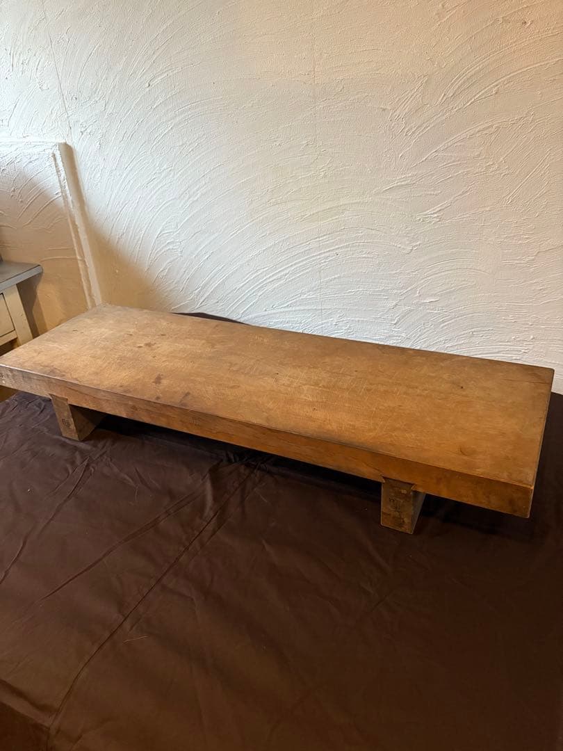 アンティーク 展示台 まな板 店舗什器