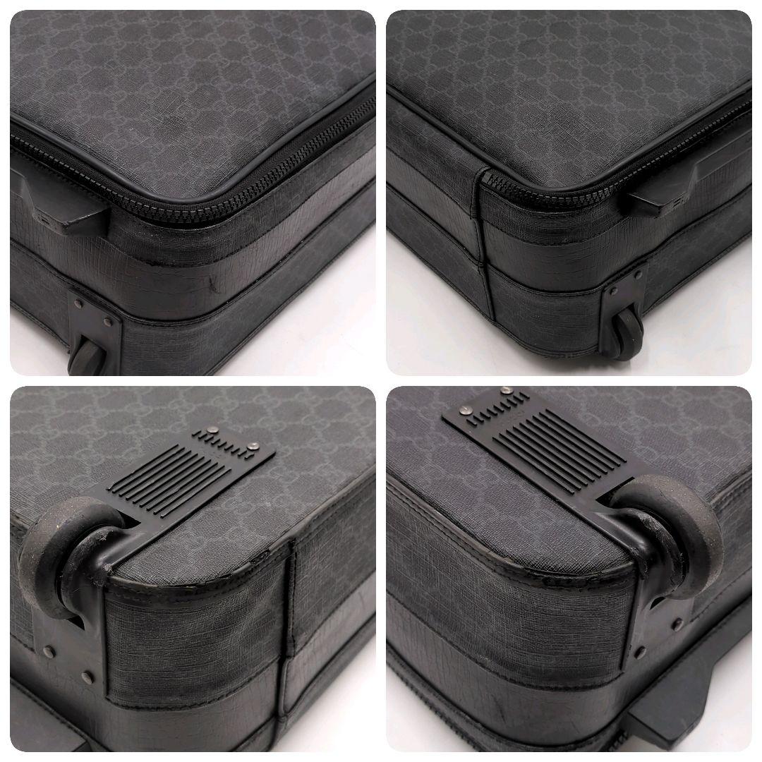希少✨GUCCI グッチ GGスプリーム キャリーケース PVCレザー トラベル