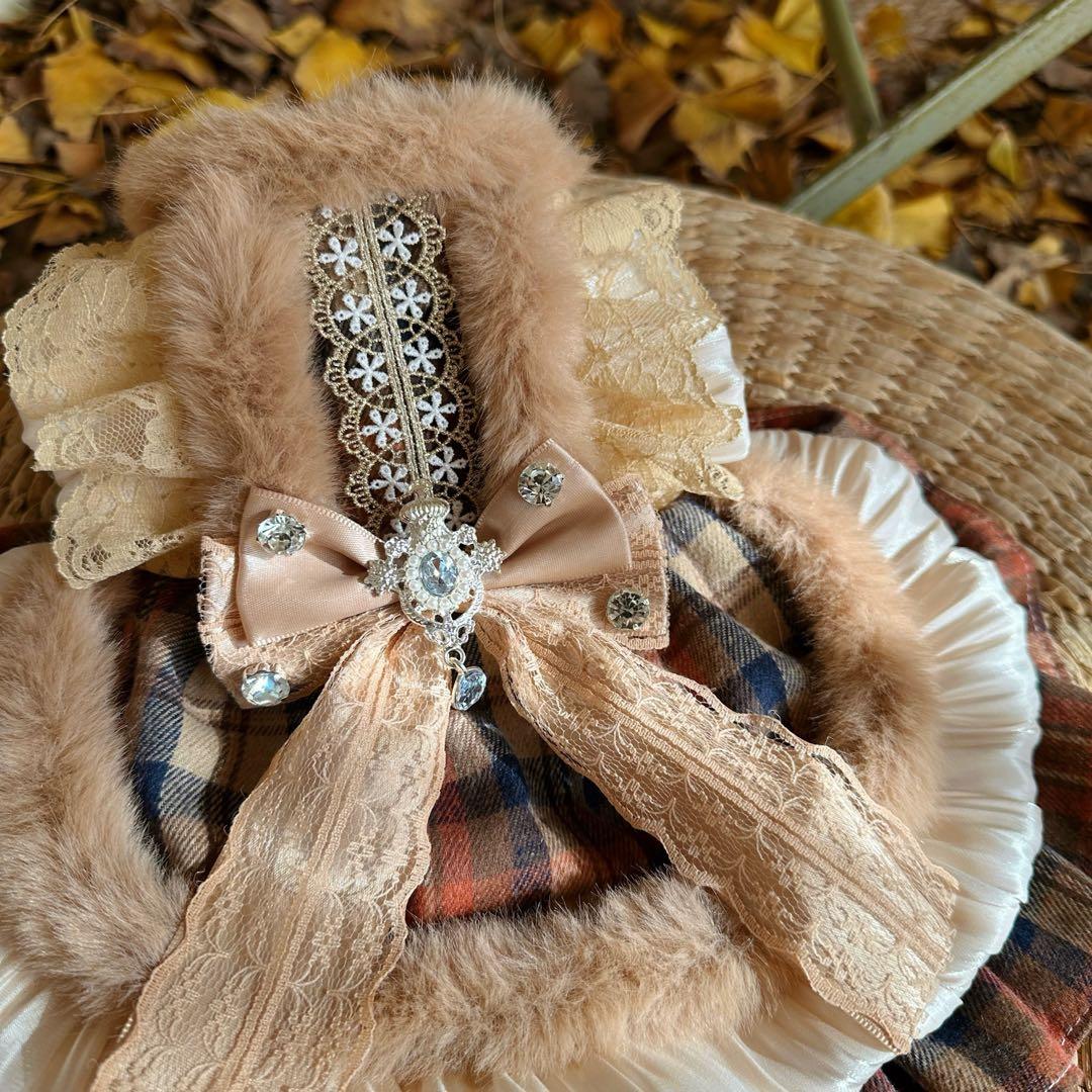 完成品 犬服 猫服 ハンドメイド ワンピース わんちゃん - メルカリ