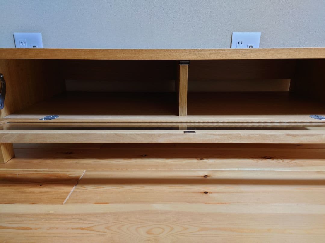 トットちゃん 様専用】無印良品 タモ材 テレビボード