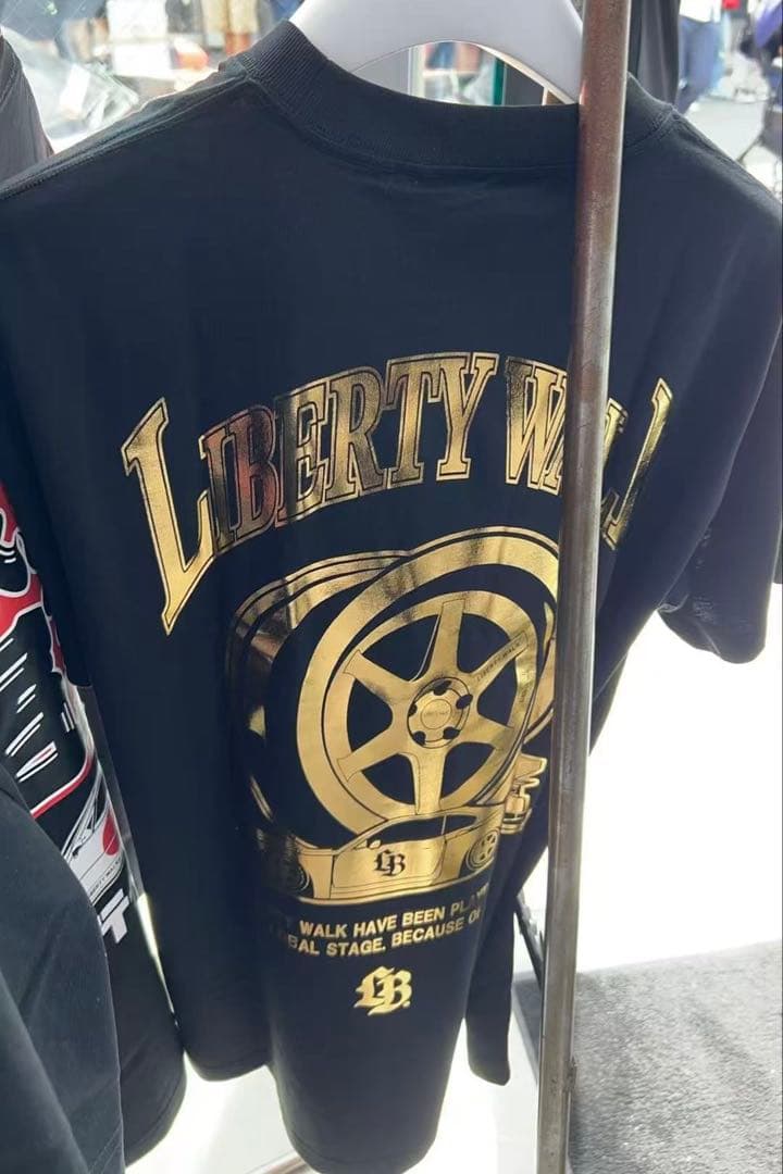 MINI GT リバティウォーク ゴールドミニカー Tシャツセット