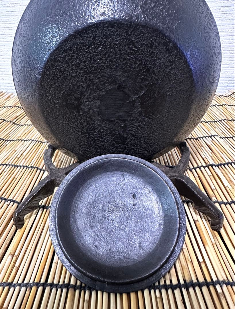 未使用品、供箱付 南部藤枝工房 藤枝 昌行作 12型アラレ 南部鉄瓶