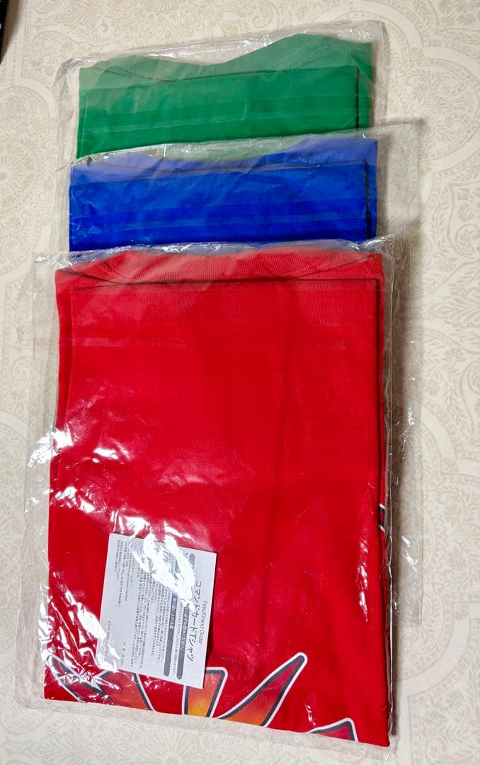 未開封　FGO コマンドカードTシャツ 3種　 Lサイズ　フィギュア