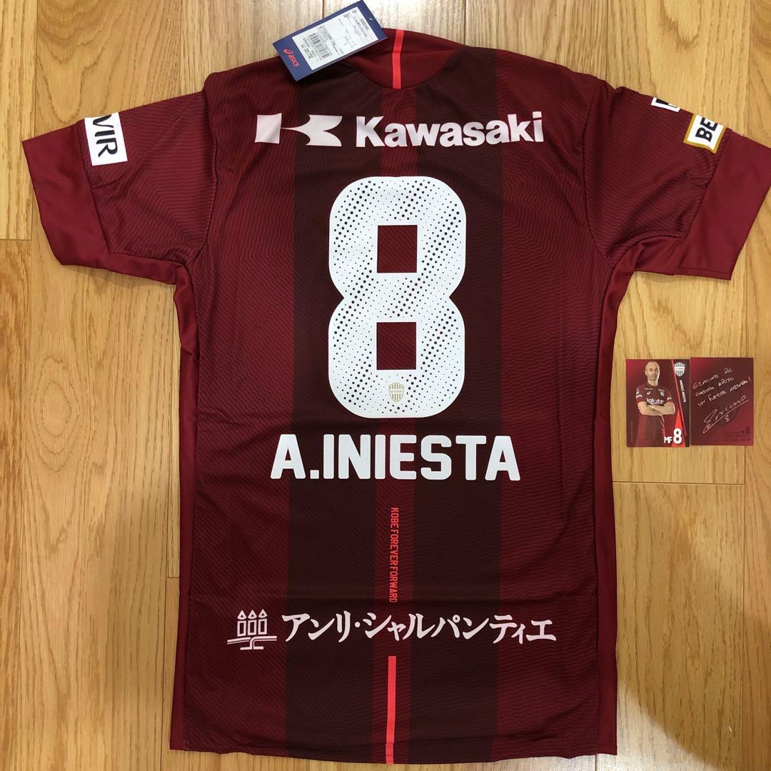 新品未使用】イニエスタ ユニフォーム ヴィッセル神戸 タグ付き Lサイズ