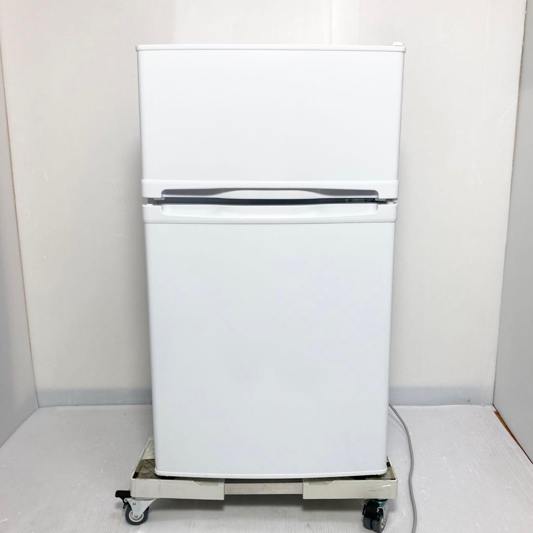 極美品 マクスゼン 冷凍冷蔵庫 JR085HM01WH 2023年製 85L