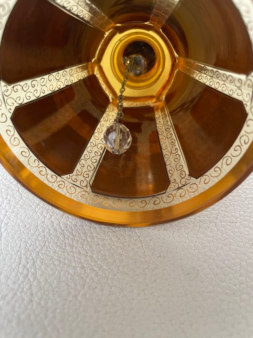 エーゲルマン ハンドベル 呼び鈴 チェコ共和国 製 ボヘミアガラス