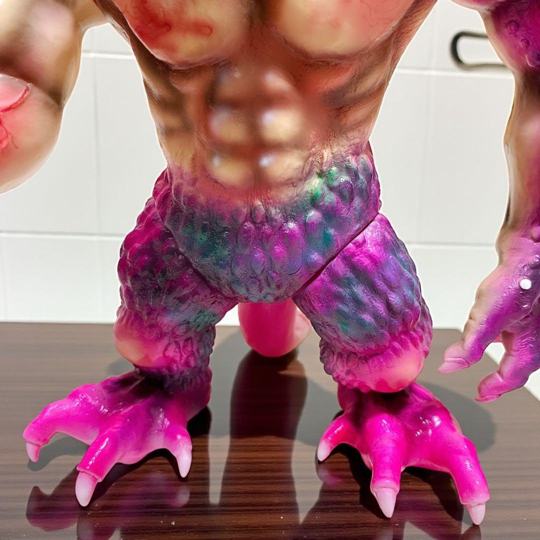 珍カラー 幻獣ガエザル シカルナ工房 ソフビ フィギュア 一つ目