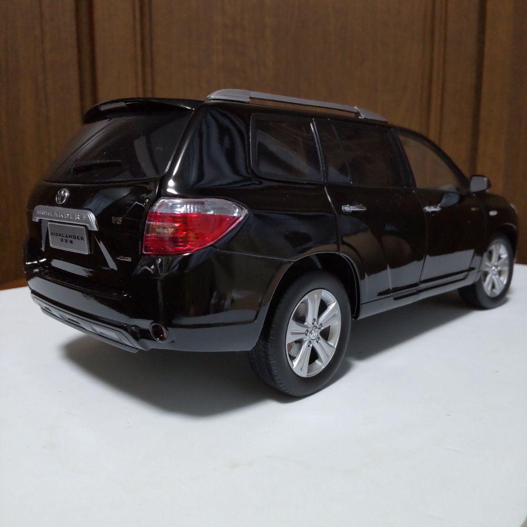 トヨタ ハイランダー ヴァンガード ブラック 1/18 中国トヨタ