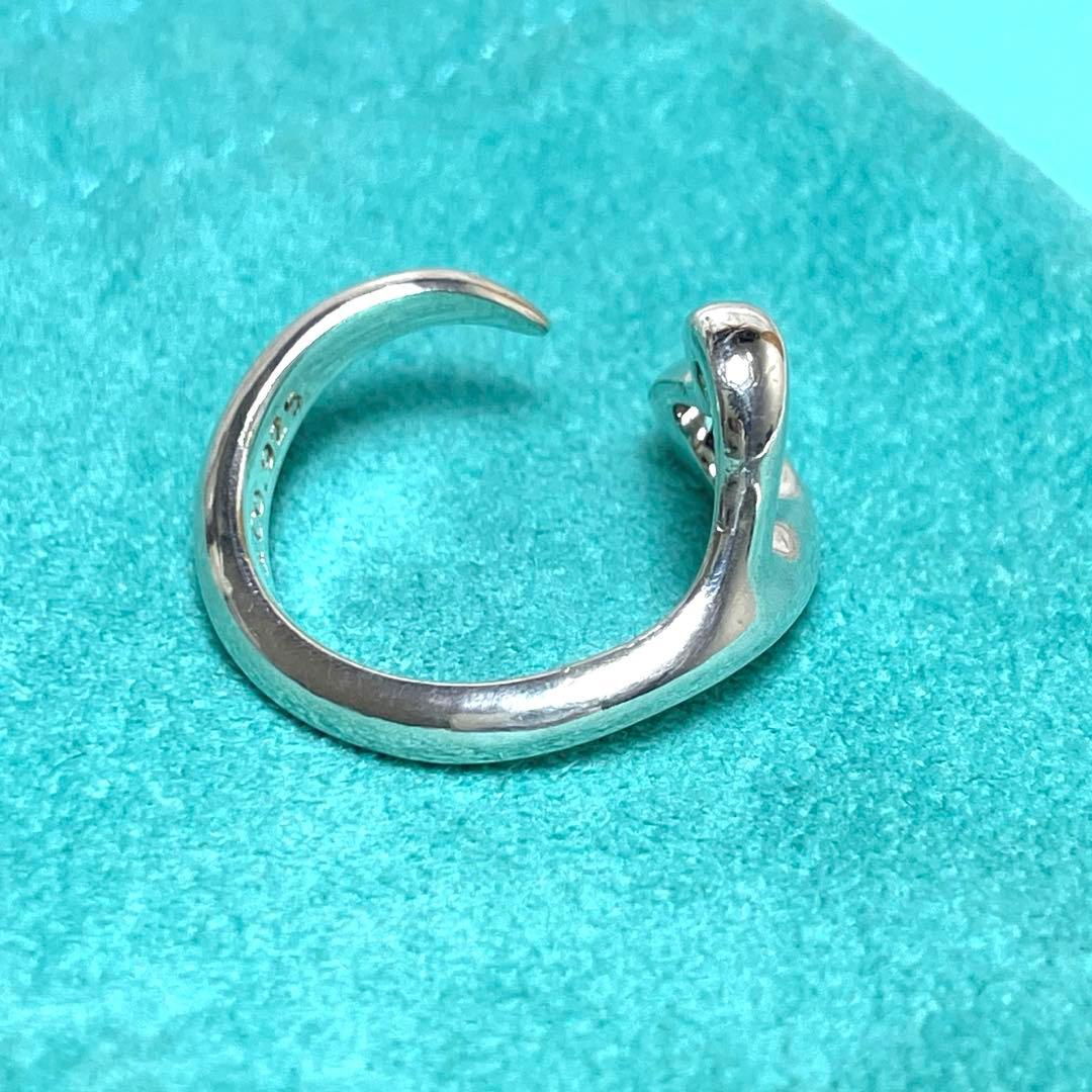 TIFFANY&Co. ティファニー　オープンハートリング 12号