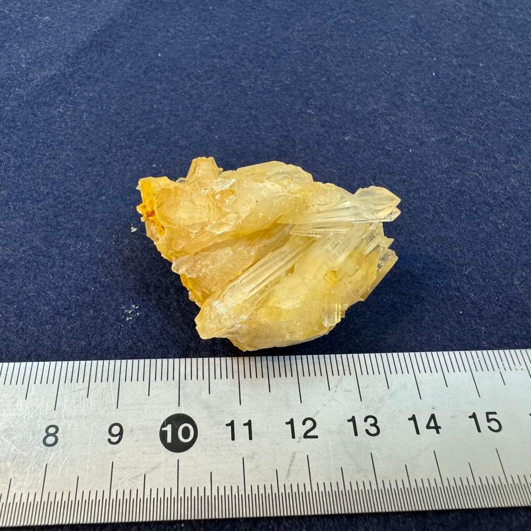 レモン水晶 国産鉱物 奈良 希少