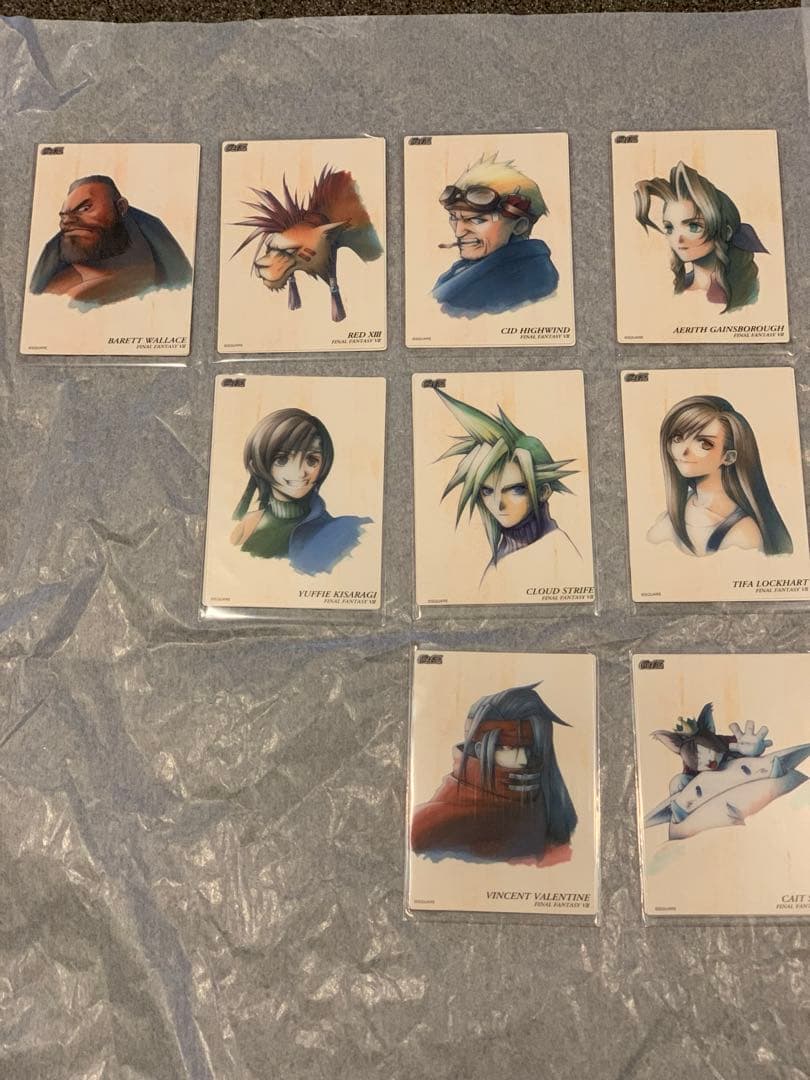 ファイナルファンタジーVII』新商品トレーディングカード
