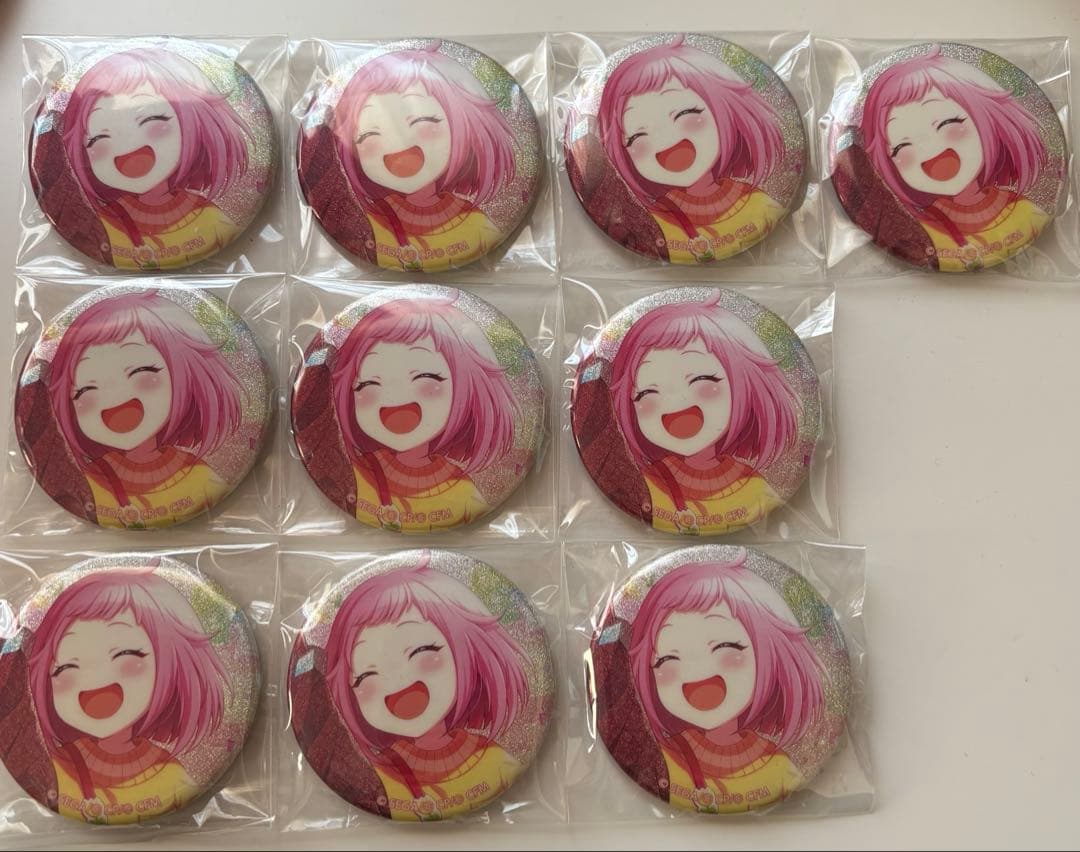 プロセカ グリッター缶バッジ 鳳えむ 鳳えむ えむ 缶バッジ グリッター缶バッジ グリ缶 プロジェクトセカイ