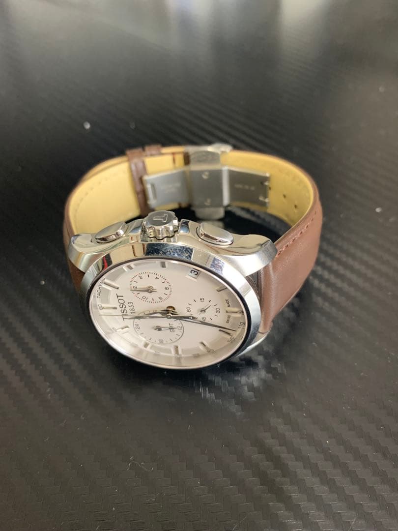 TISSOT クチュリエ GMT クロノグラフ T035439A 中古稼働品