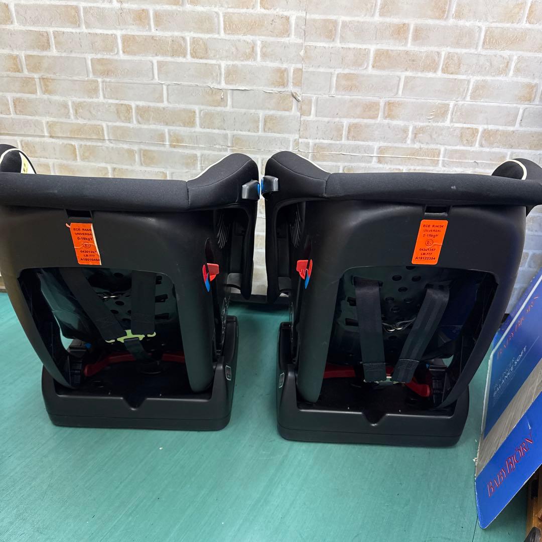 マムズキャリー 2台セット売り チャイルドシート 新生児から