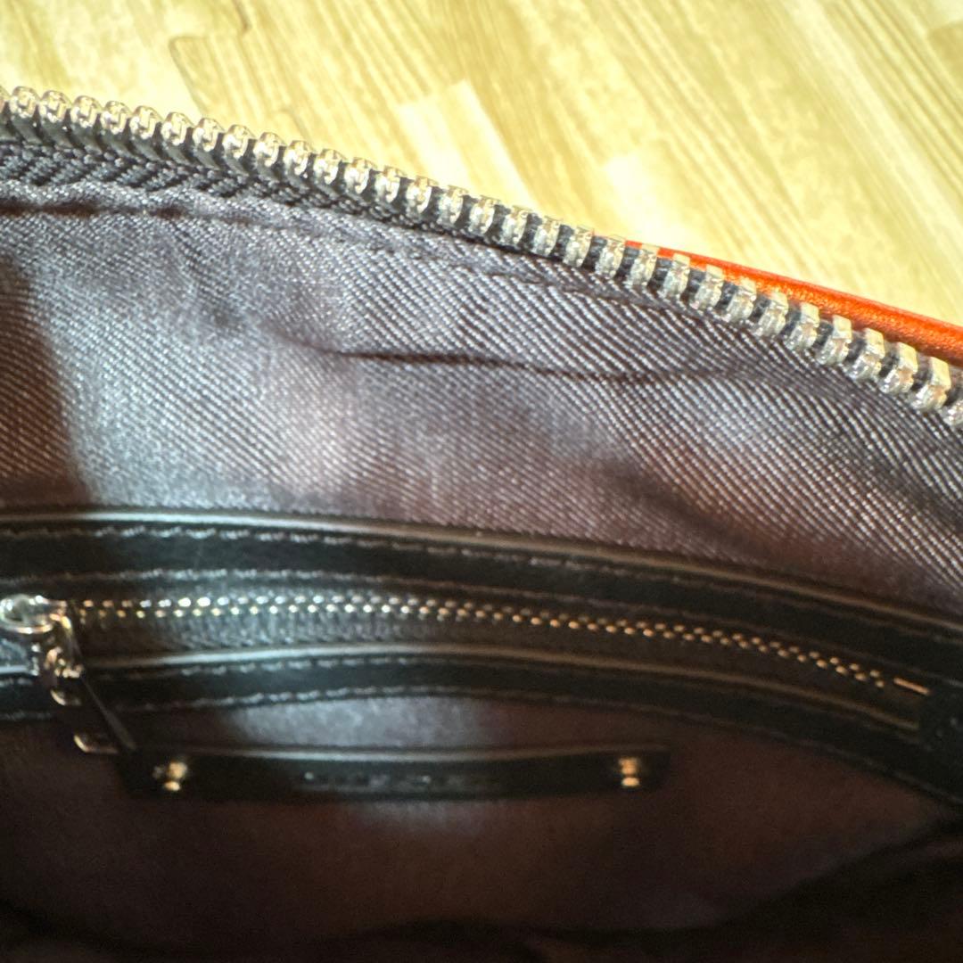 極美品】DIESELディーゼル マルチカラーレザーバッグ ショルダーチェーン付