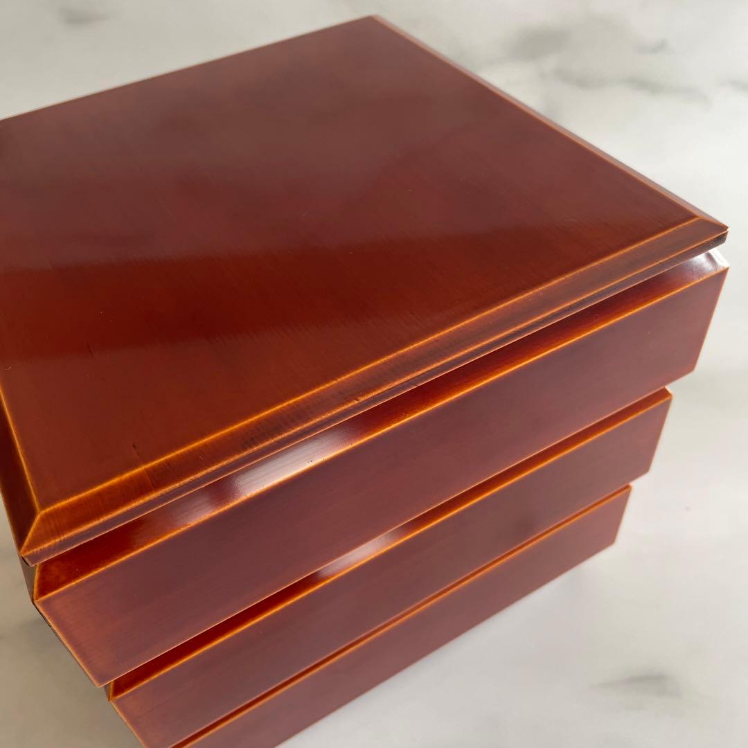 伝統的工芸品 飛騨春慶塗 三段重