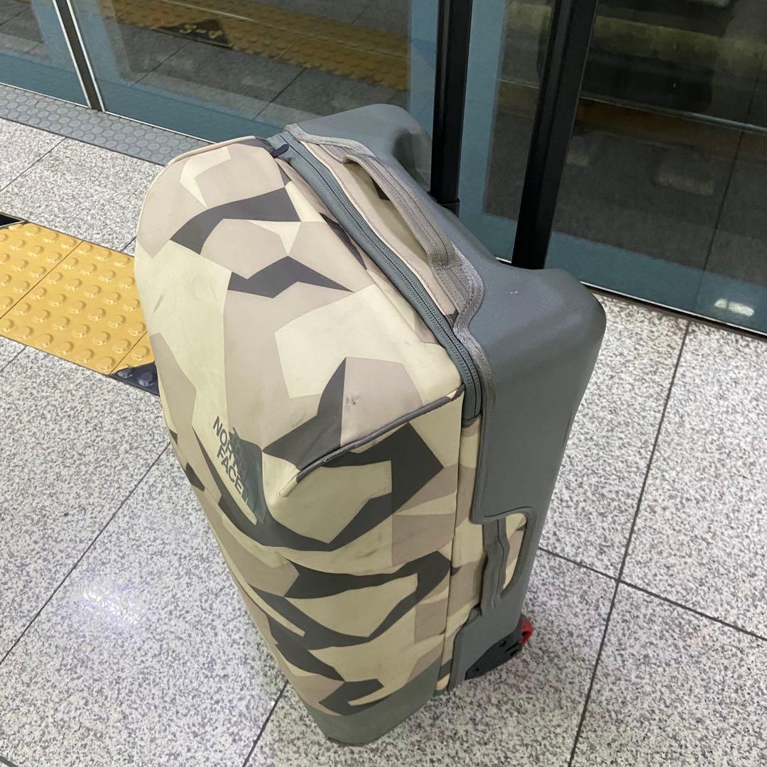 ノースフェイス スーツケース 75L キャリーケース ソフト ホワイト