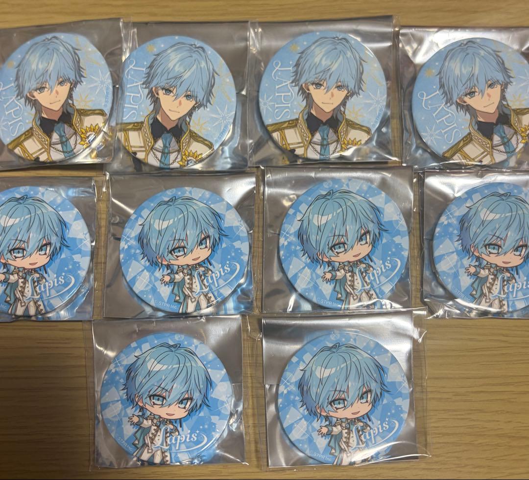 めておら　らぴす　缶バッジ　1周年