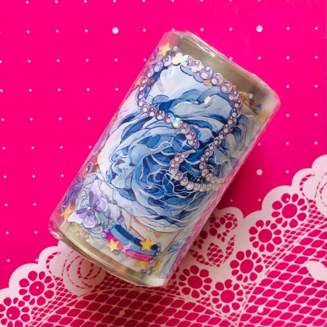 1358 贝壳光 6.5cm×6m 海外マスキングテープ L10830986 - テープ