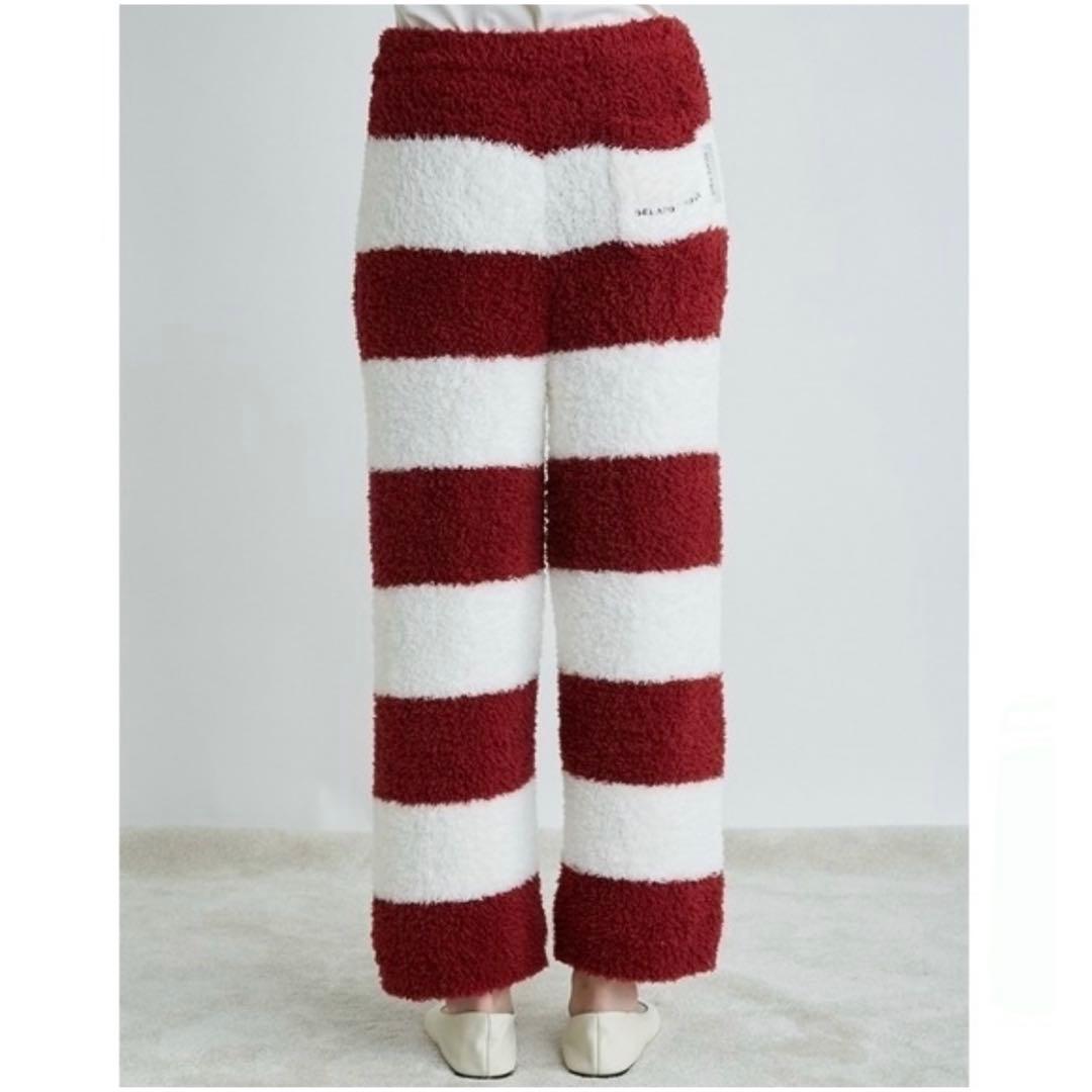 n*u様 【Xmas限定】ジェラピケ ロゴジャガードプルオーバー＆2ボーダーロン