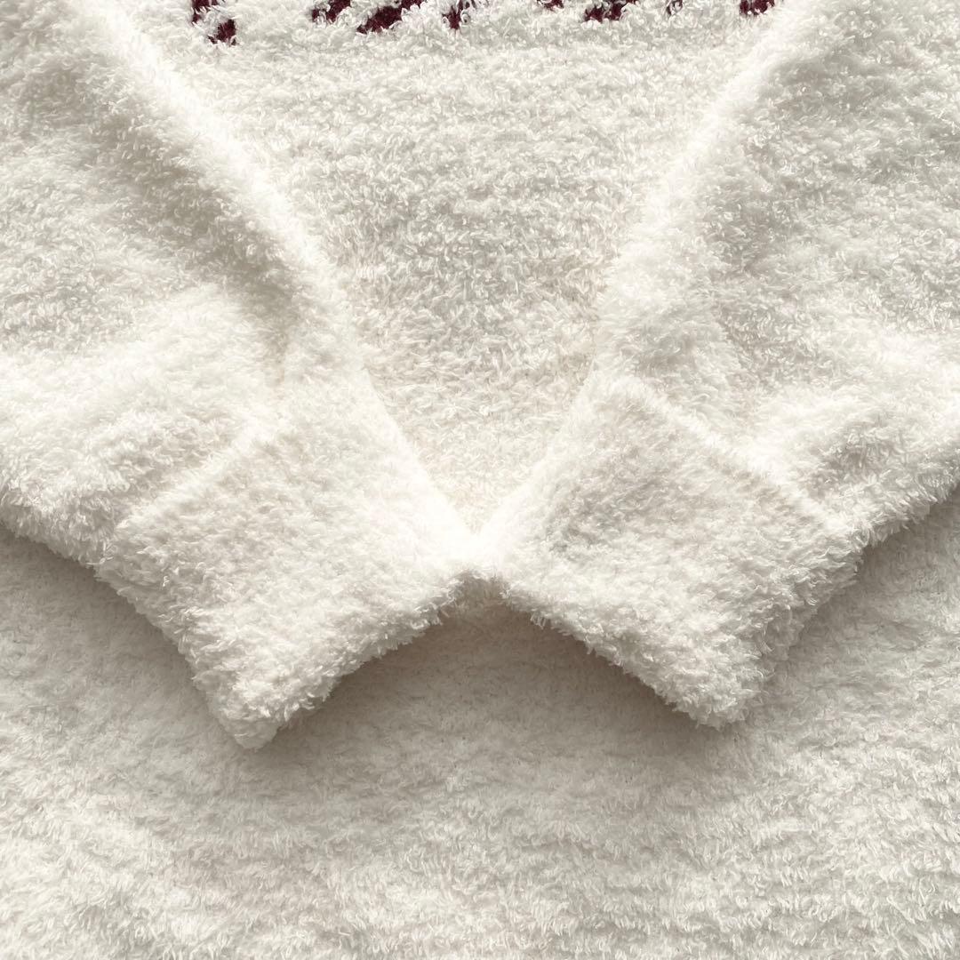 n*u様 【Xmas限定】ジェラピケ ロゴジャガードプルオーバー＆2ボーダーロン