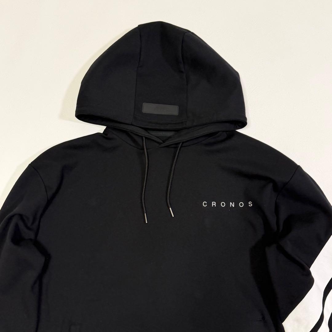 CRONOS クロノス トレーニング パーカー スウェット ブラック M