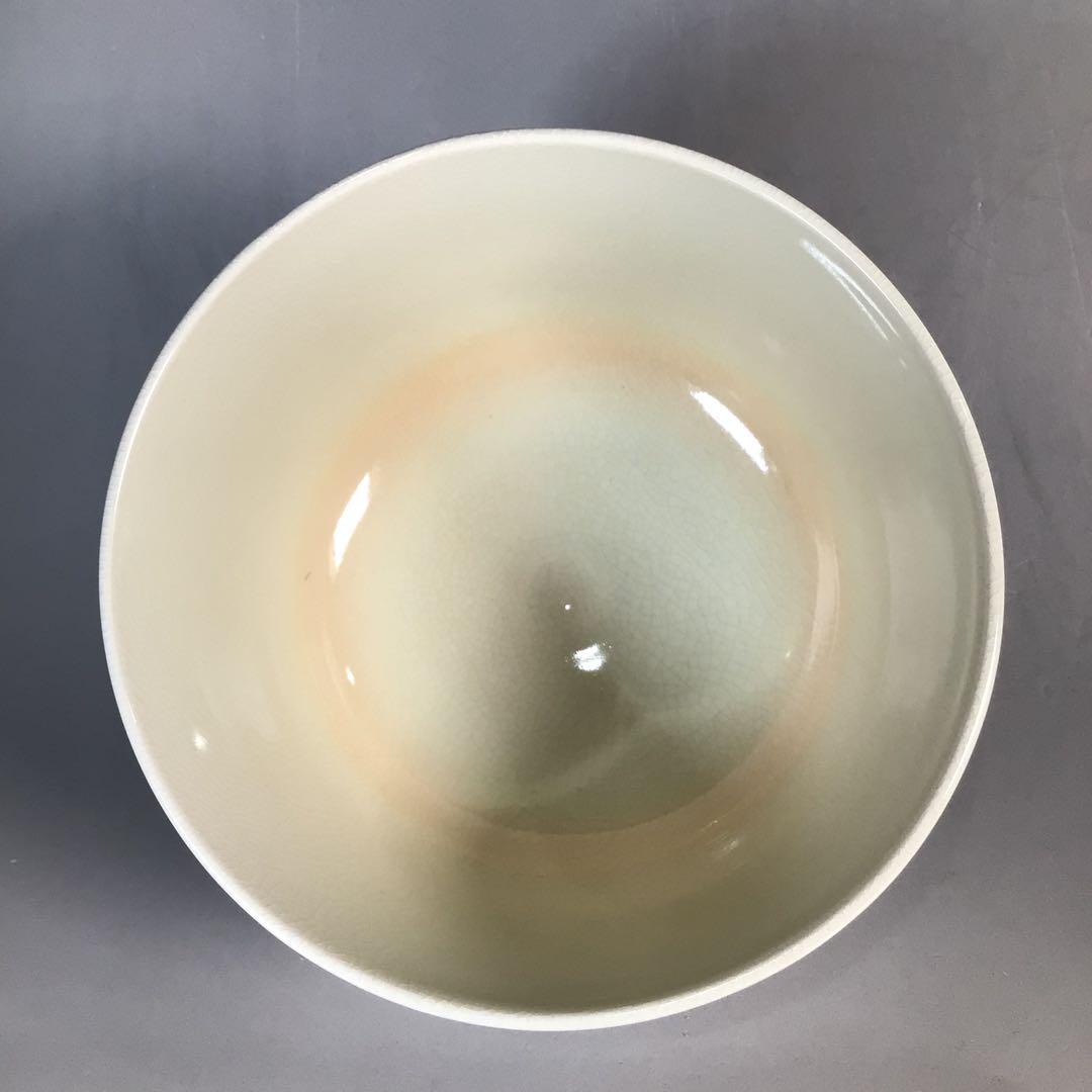 Ｎ９４６　茶碗　『丹山窯　小峠葛芳造』『木村一静庵　箱書』『萩絵』　共箱　茶道具