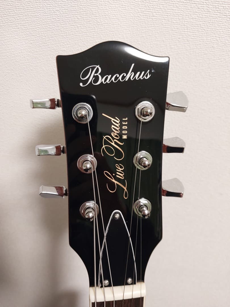 【グレー】Bacchus BLP-FMH/R HB レスポールタイプ